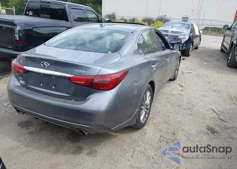 2018 Infiniti Q50 3.0T Luxe from USA, damaged, VIN JN1EV7AR9JM439952
